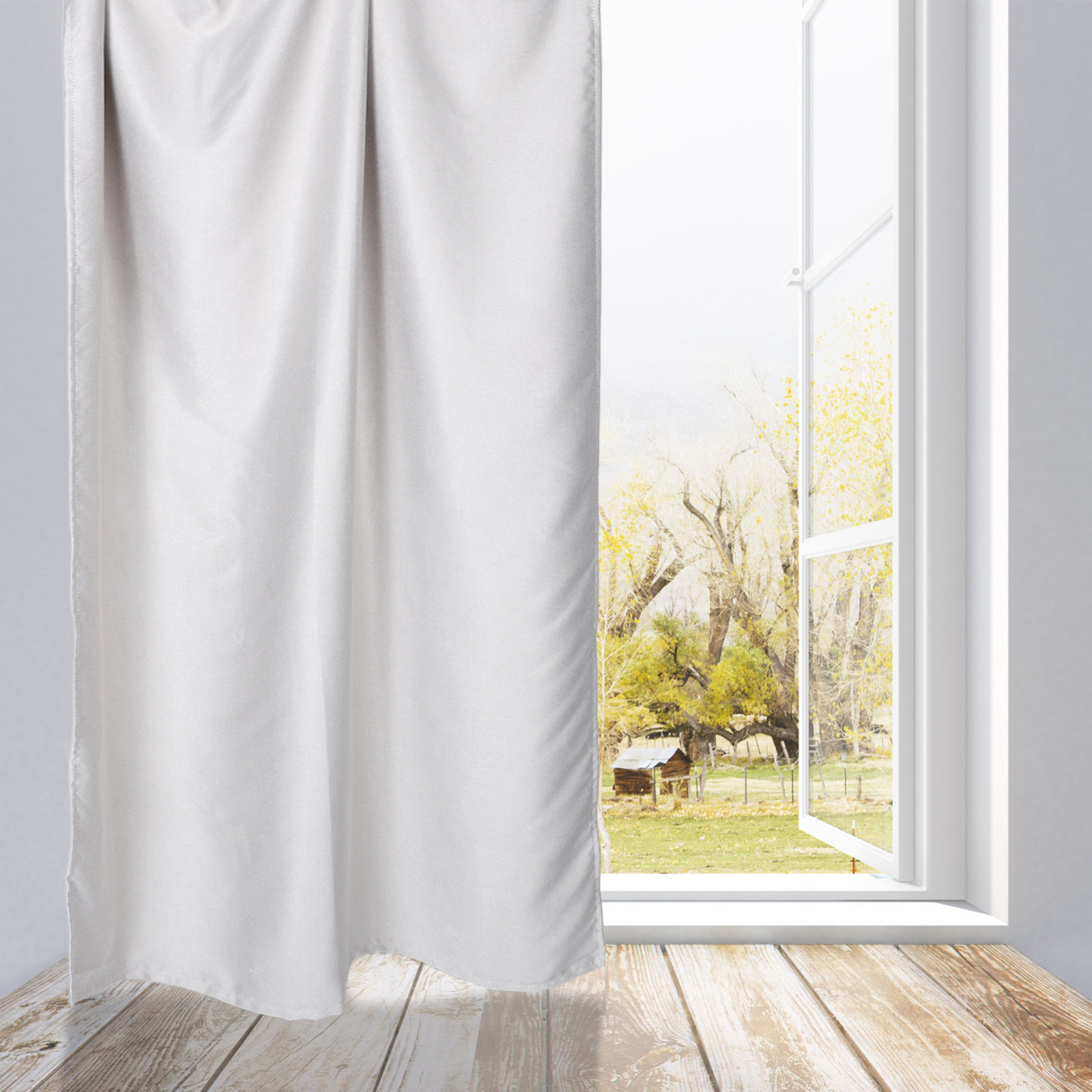 Blackout Curtain Nursery - Self Adhesive Blackout Curtain for Bedroom