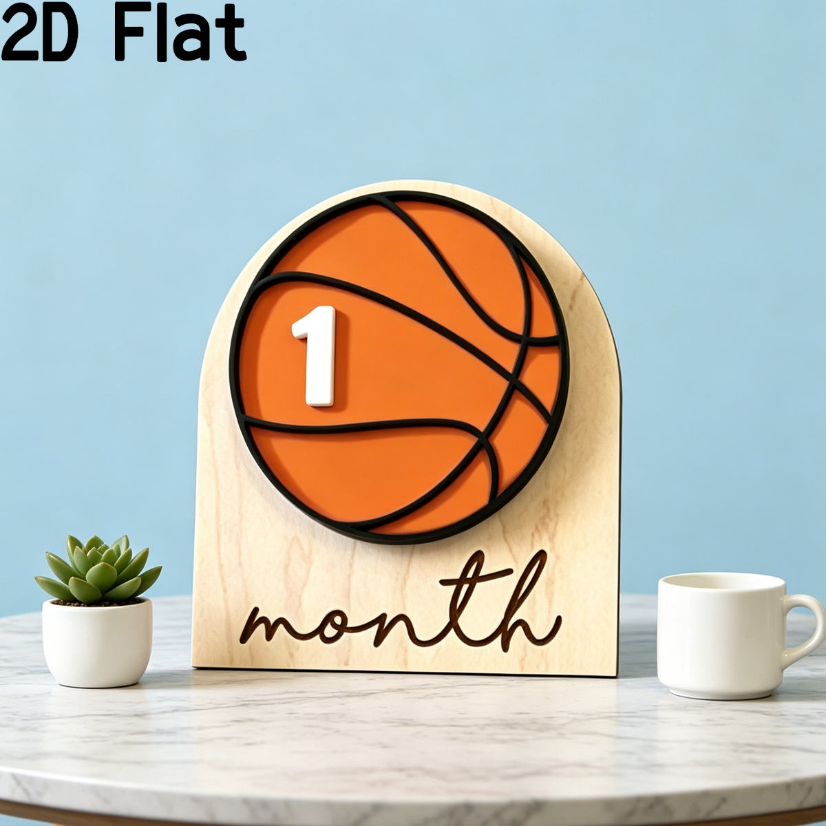 Baby Nursery Office - 1Pc Custom Birth Record Wooden Plaque