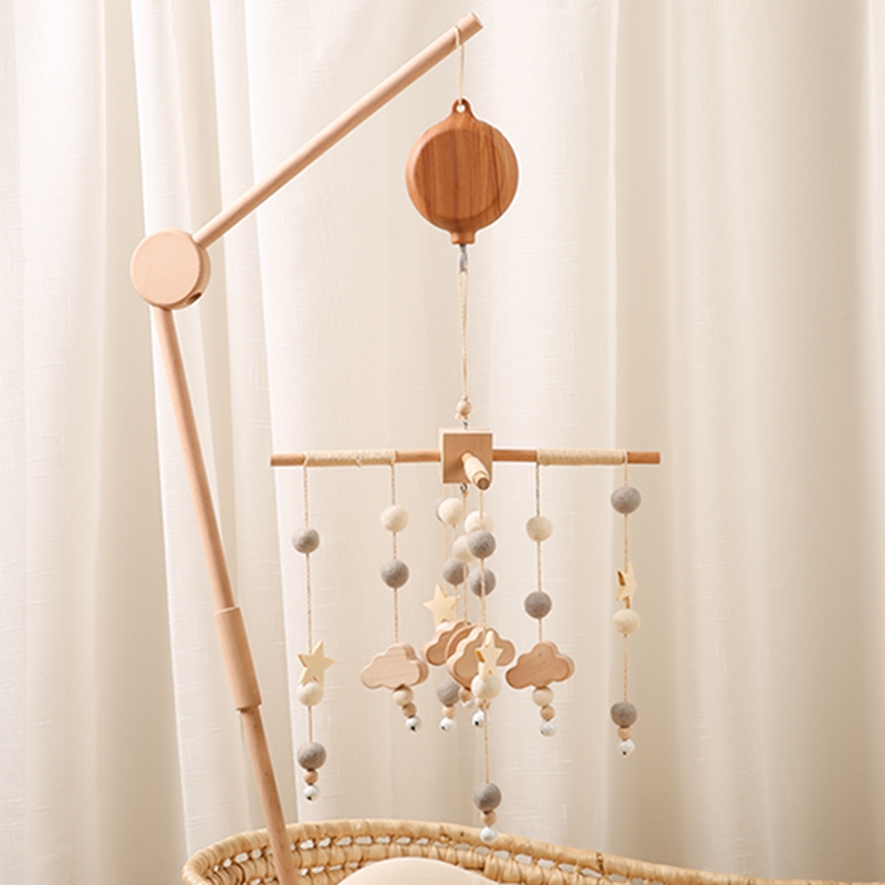 Crib Bell Rotary Music Box wit - Baby Nursery Song recension och pris