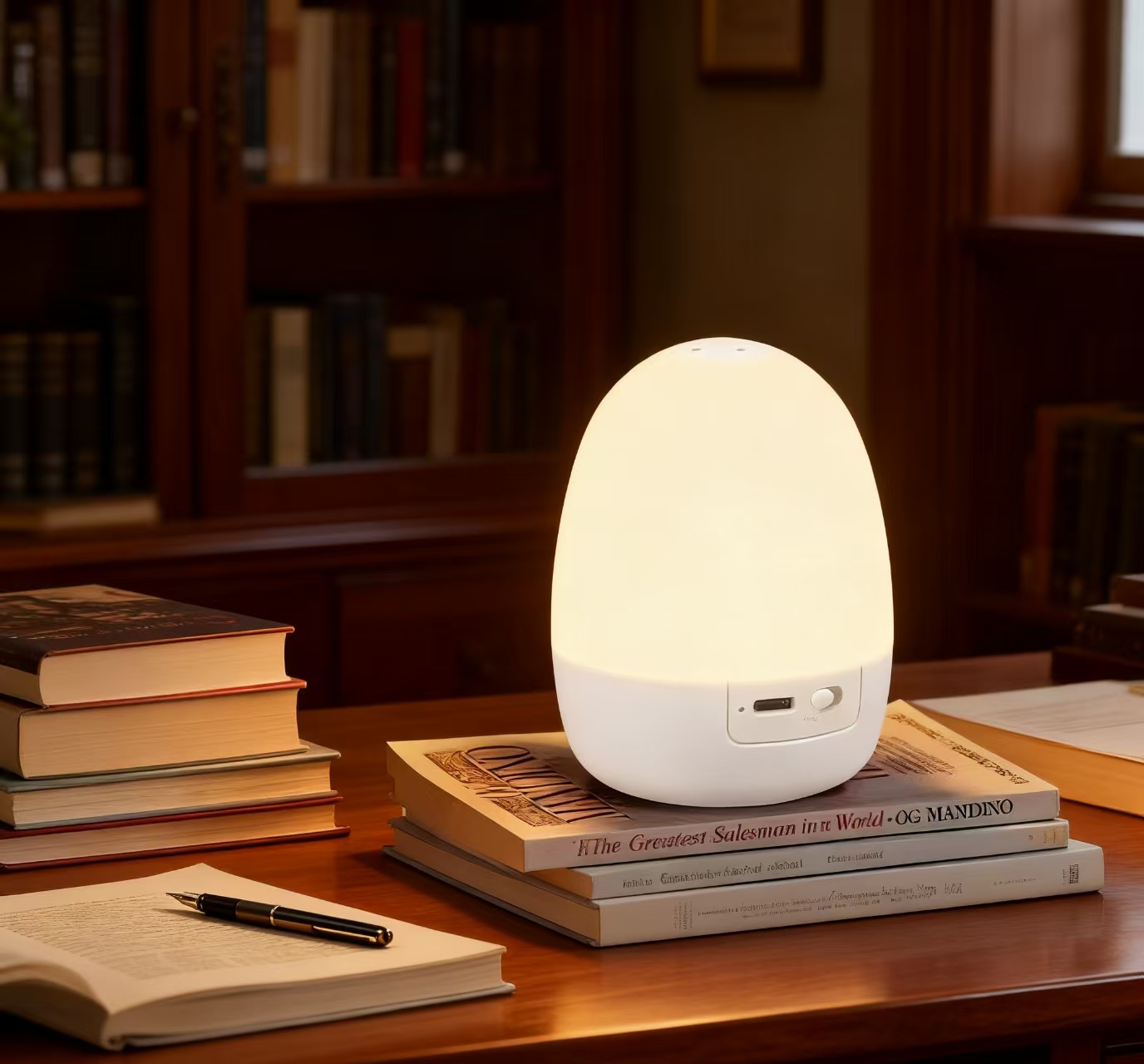 “Egg-Shaped Silicone Night Lig - Baby Nursery In recension och pris