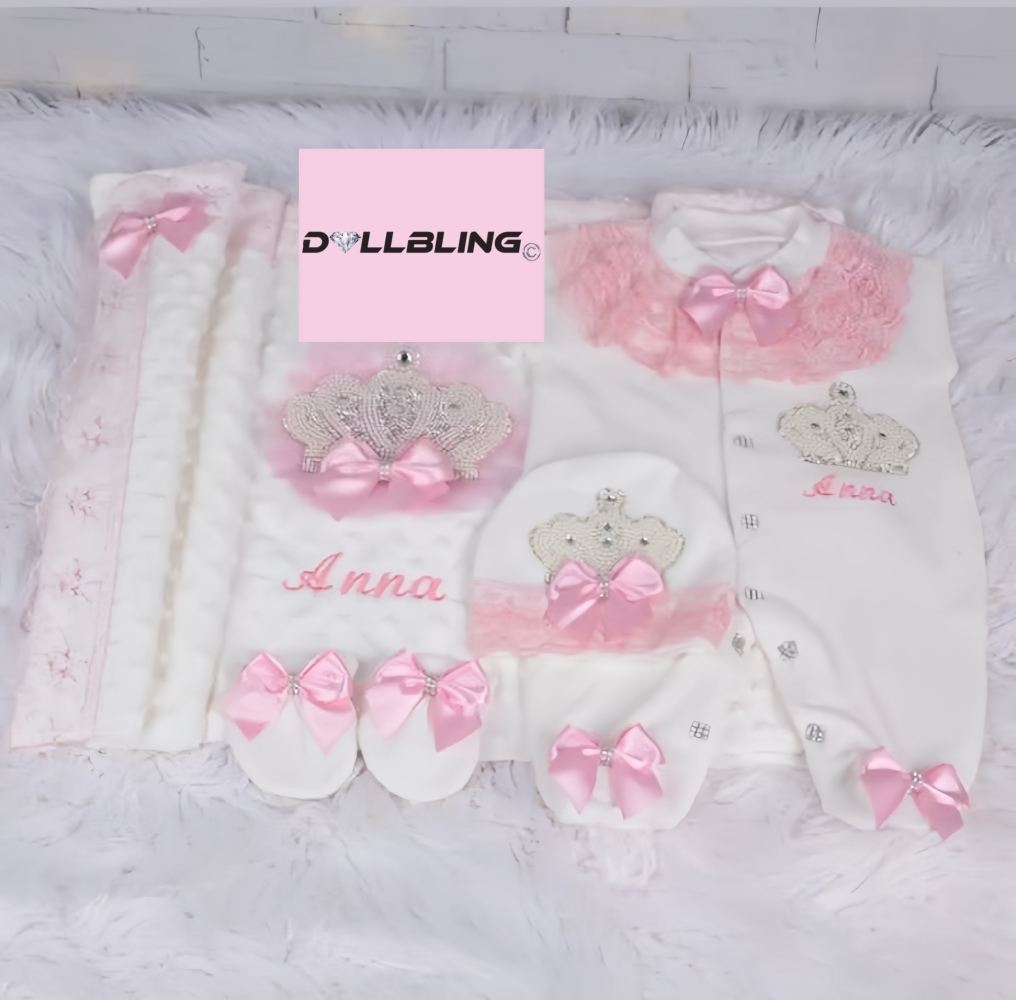 Dollbling Newborn Baby 4pcs+Sw - Baby Nursery Bedding Sets recension och pris