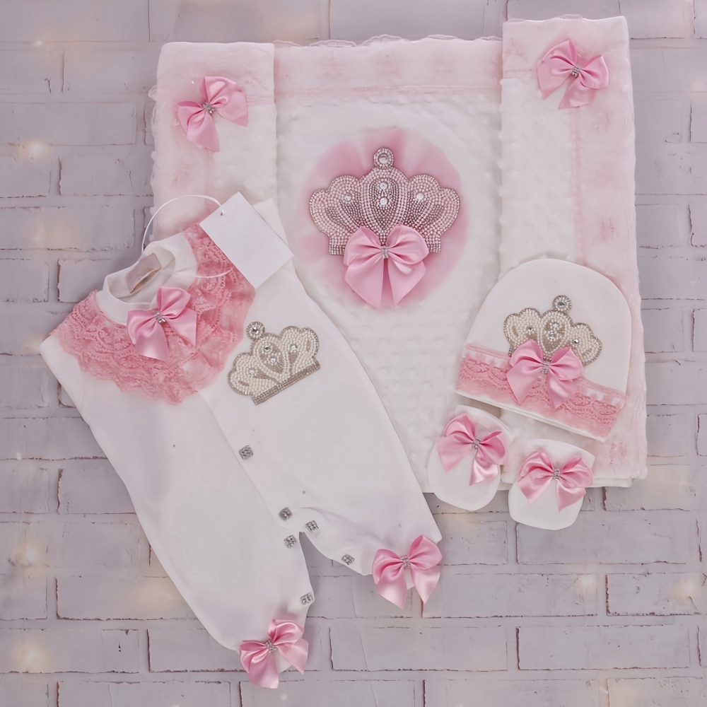 Dollbling Newborn Baby 4pcs+Sw - Baby Nursery Bedding Sets recension och pris