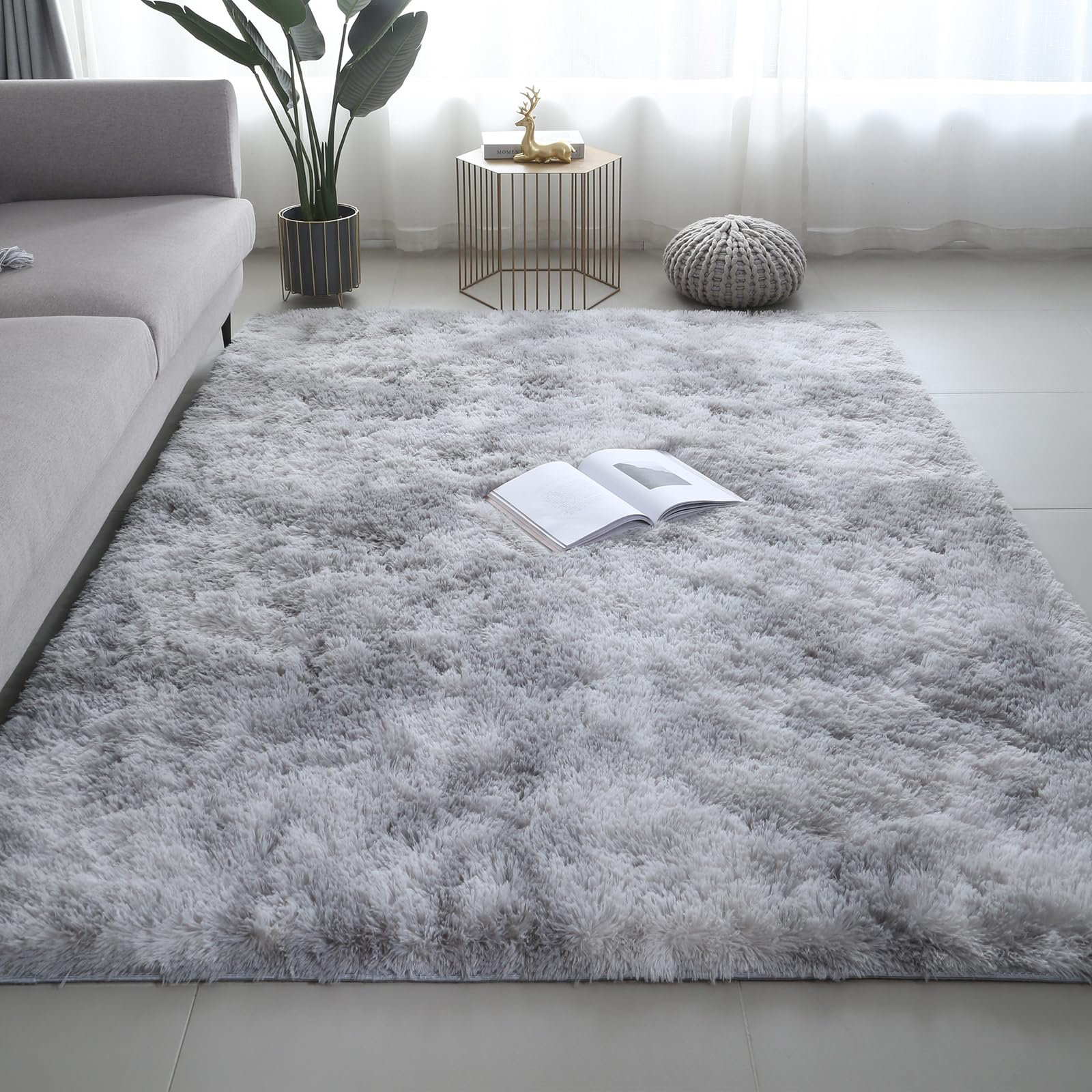 VIKAMA Ultra-Soft Puffy Rug, B - Soft Rug Nursery recension och pris