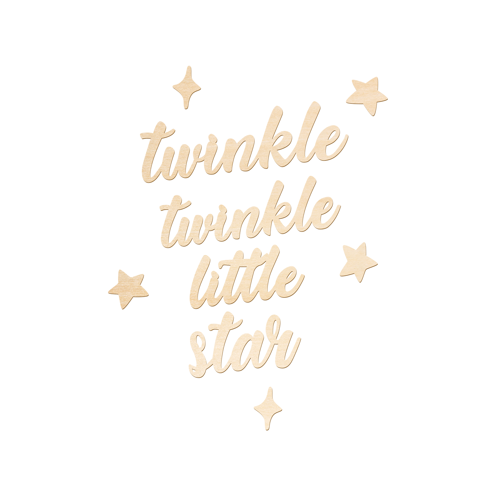 Twinkle Twinkle Little Star Wo - Baby Nursery Room recension och pris
