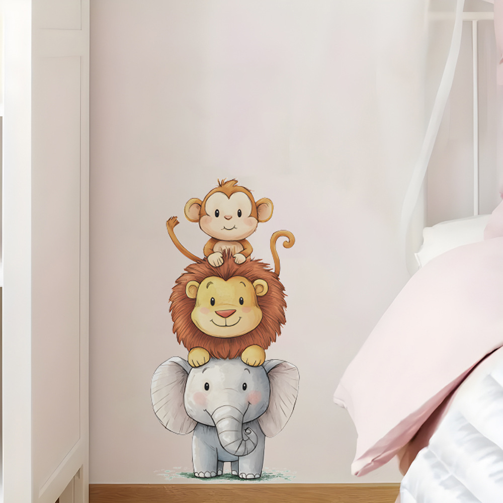 Cute Forest Animals Wall Stick - Animals Baby Nursery recension och pris