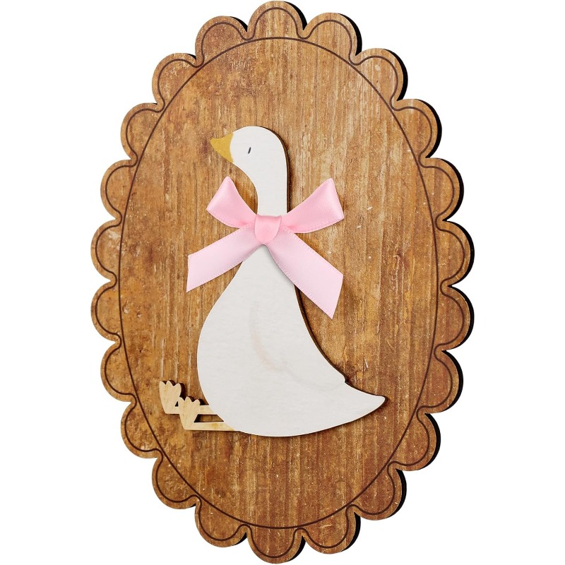 Whimsical Vintage Wooden Goose - Baby Nursery Vintage recension och pris