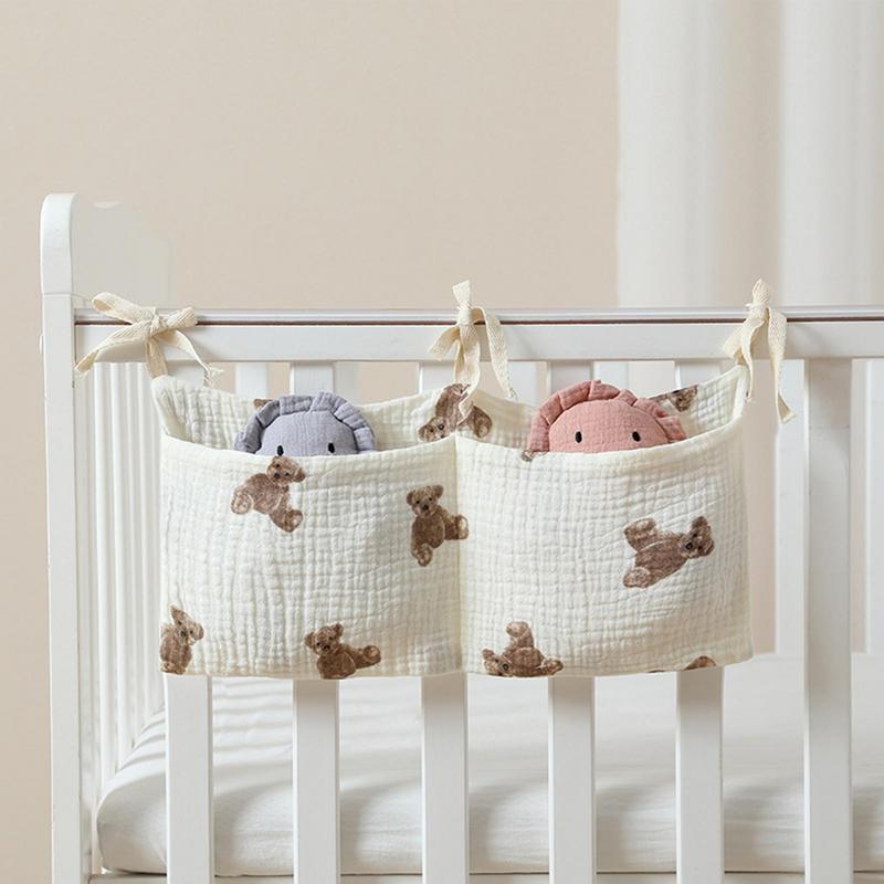 Baby Crib Organizer Cot Caddy  - Animals Baby Nursery recension och pris