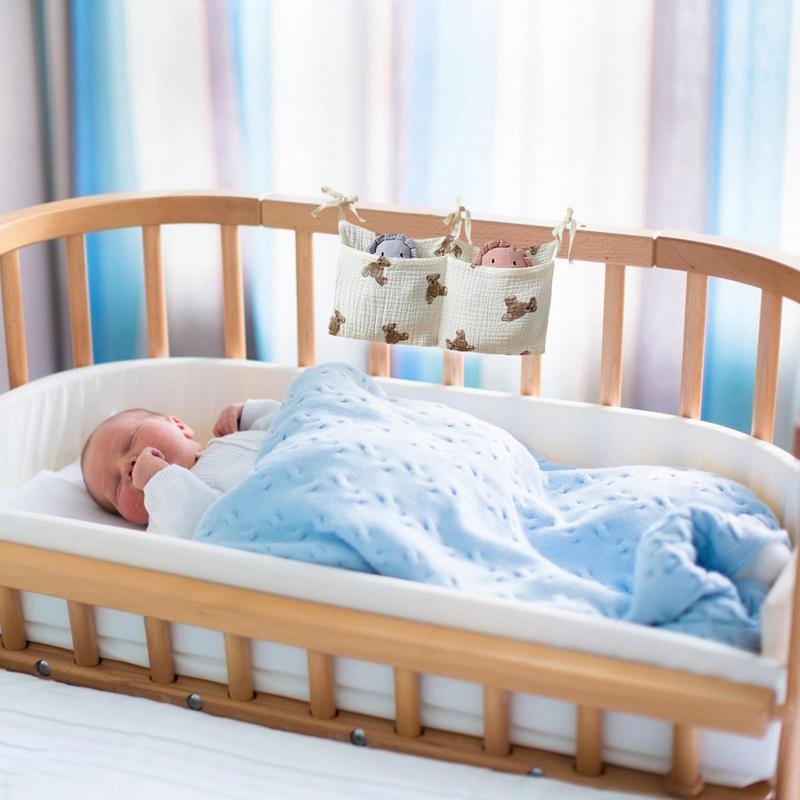 Baby Crib Organizer Cot Caddy  - Animals Baby Nursery recension och pris