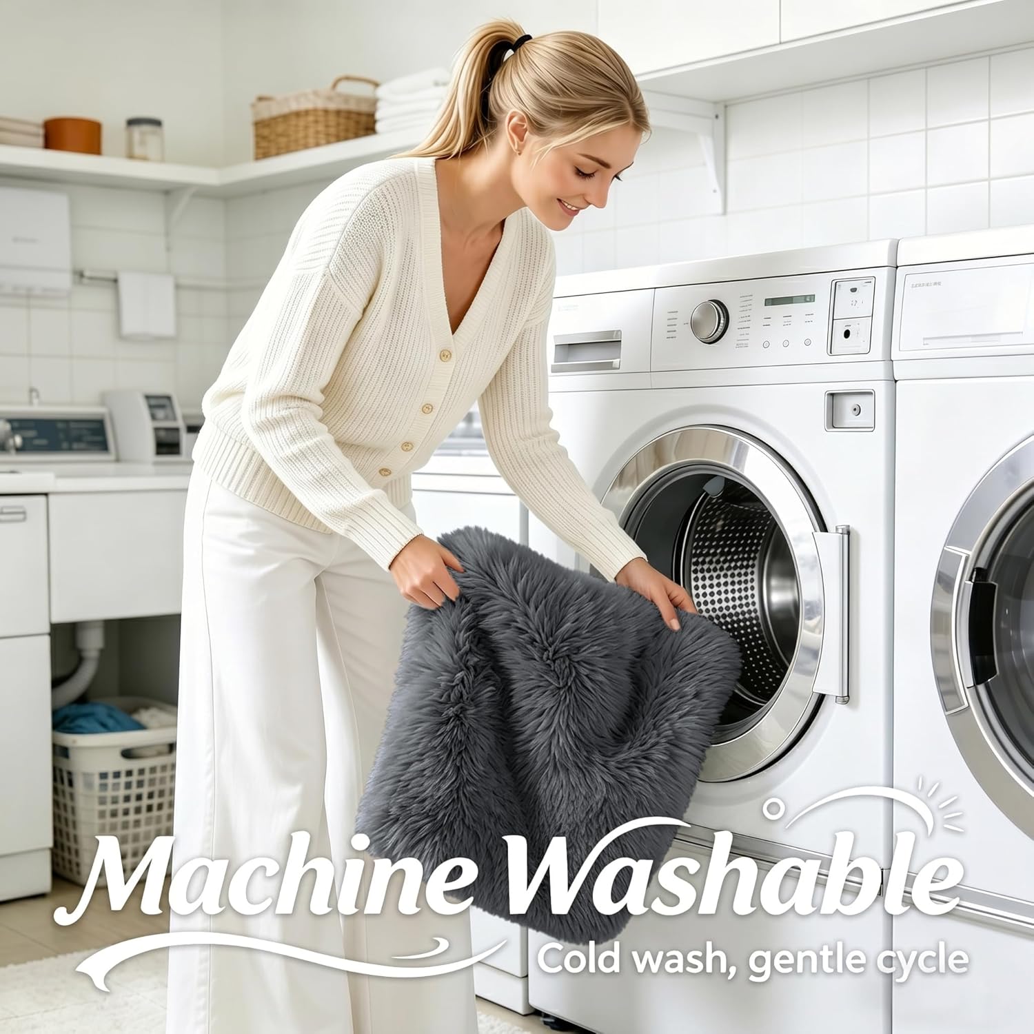 Machine Washable Area Rug 4x5. - Soft Rug Nursery recension och pris