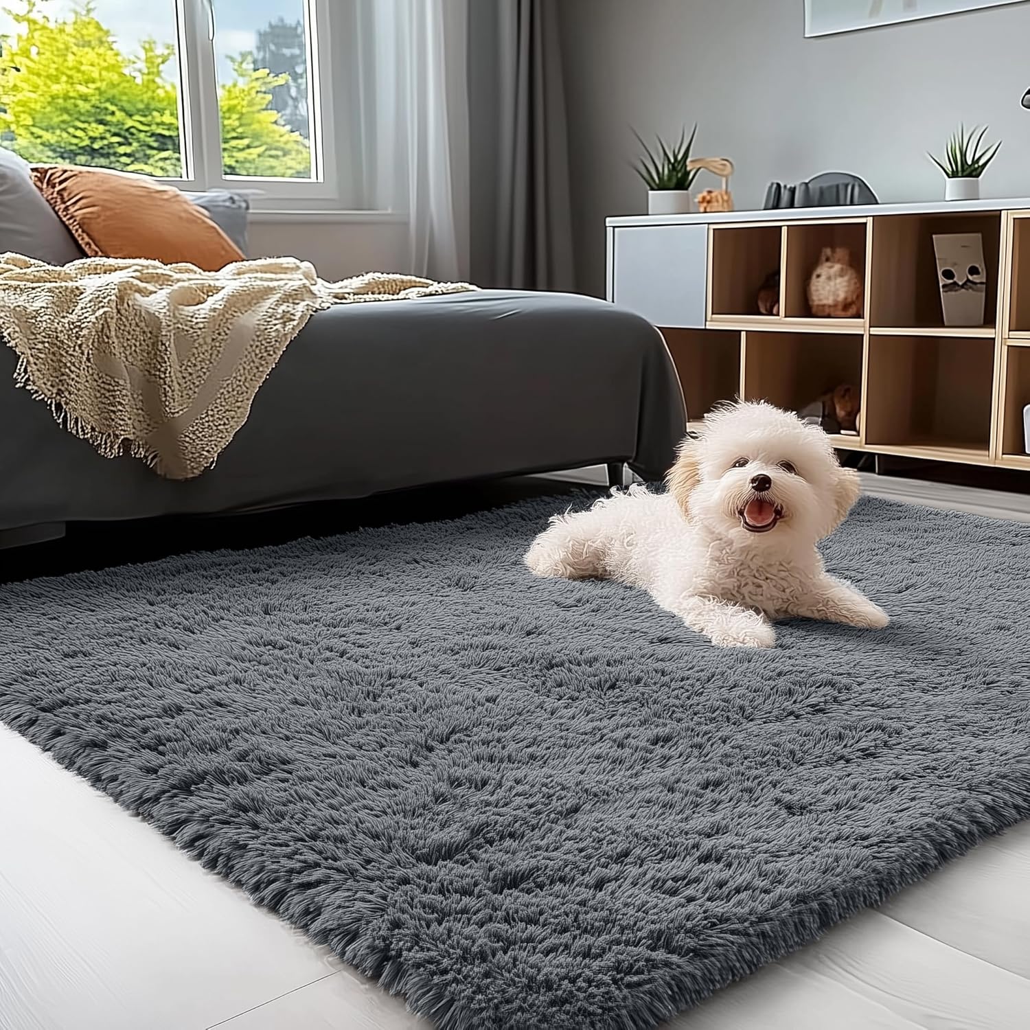 Machine Washable Area Rug 4x5. - Soft Rug Nursery recension och pris