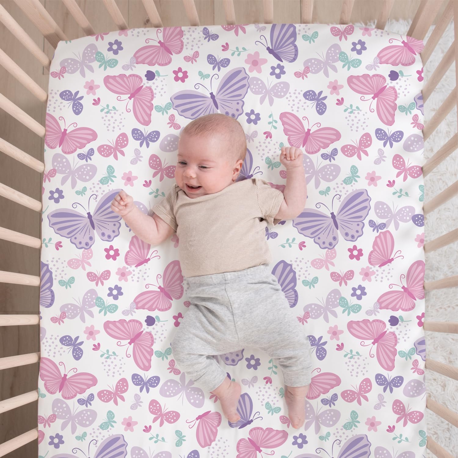 3 Piece Baby Crib Bedding Set  - Baby Nursery Song recension och pris