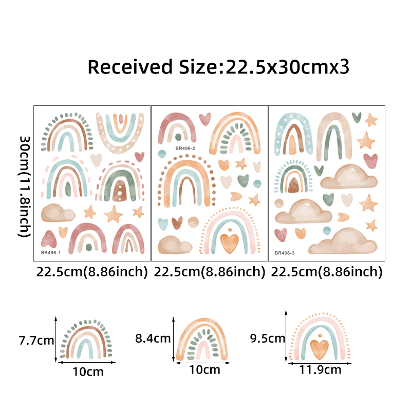 3Sheets/Set Bohemia Style Boho - Baby Nursery Furniture Sets recension och pris