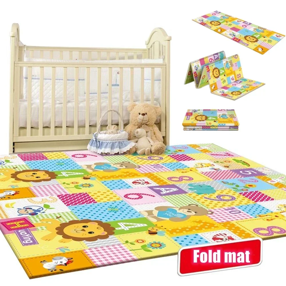 Educational Foldable Baby Play - Soft Rug Nursery recension och pris
