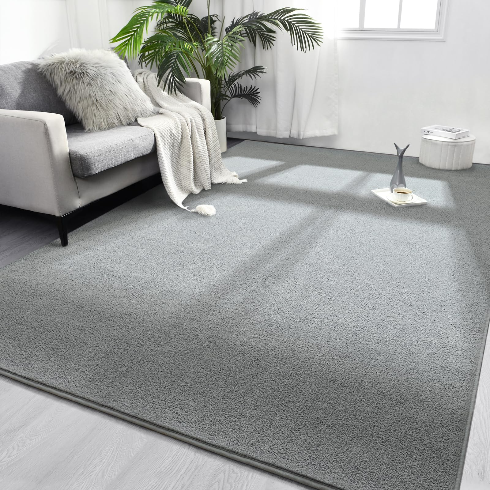 VIKAMA Solid Color Living Room - Soft Rug Nursery recension och pris