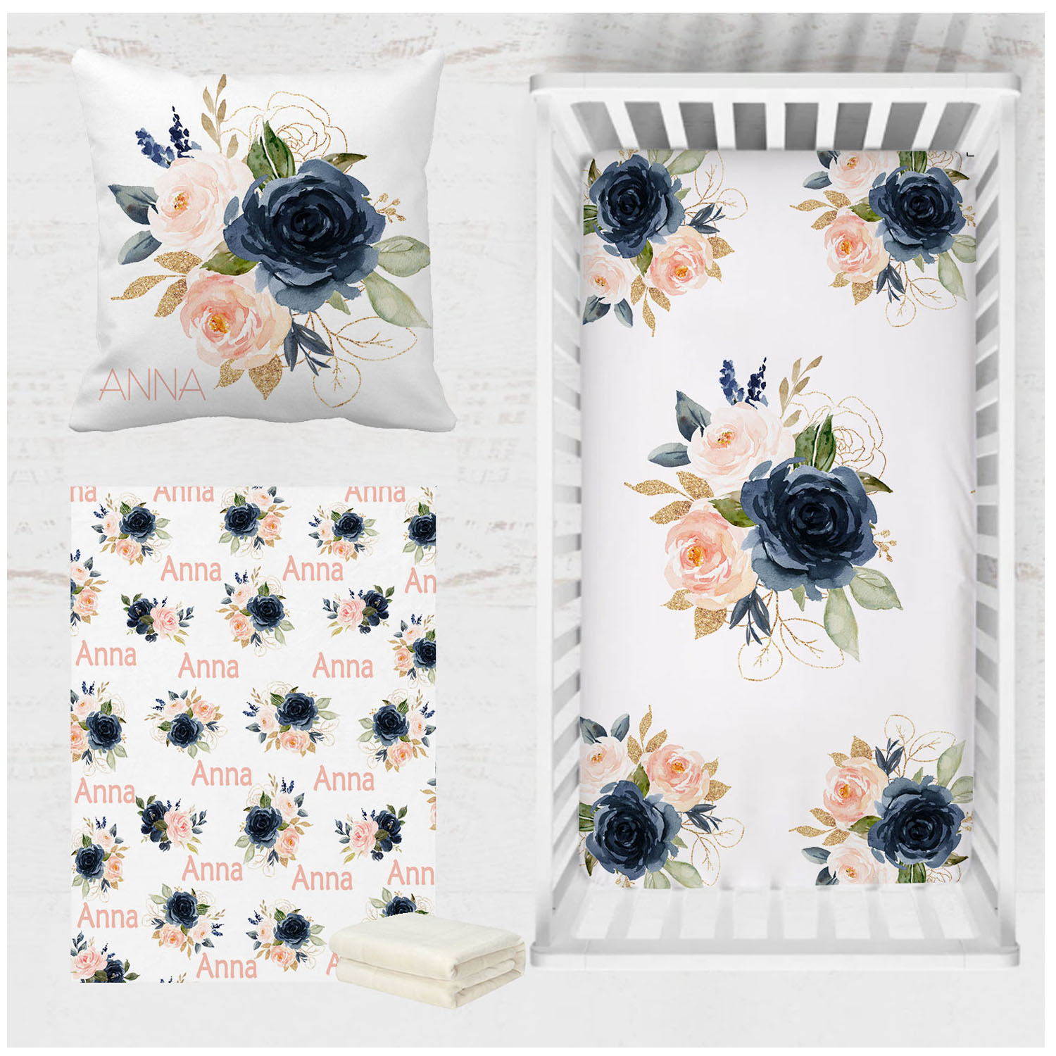 LVYZIHO Baby Crib Sheet Set Nu - Baby Nursery Bedding Sets recension och pris