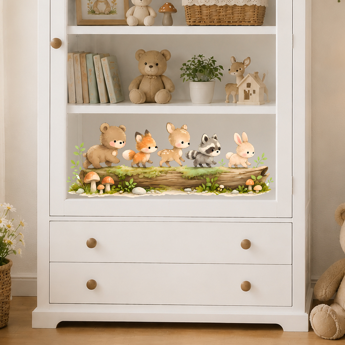 Nursery Forest Animals Window  - Animals Baby Nursery recension och pris