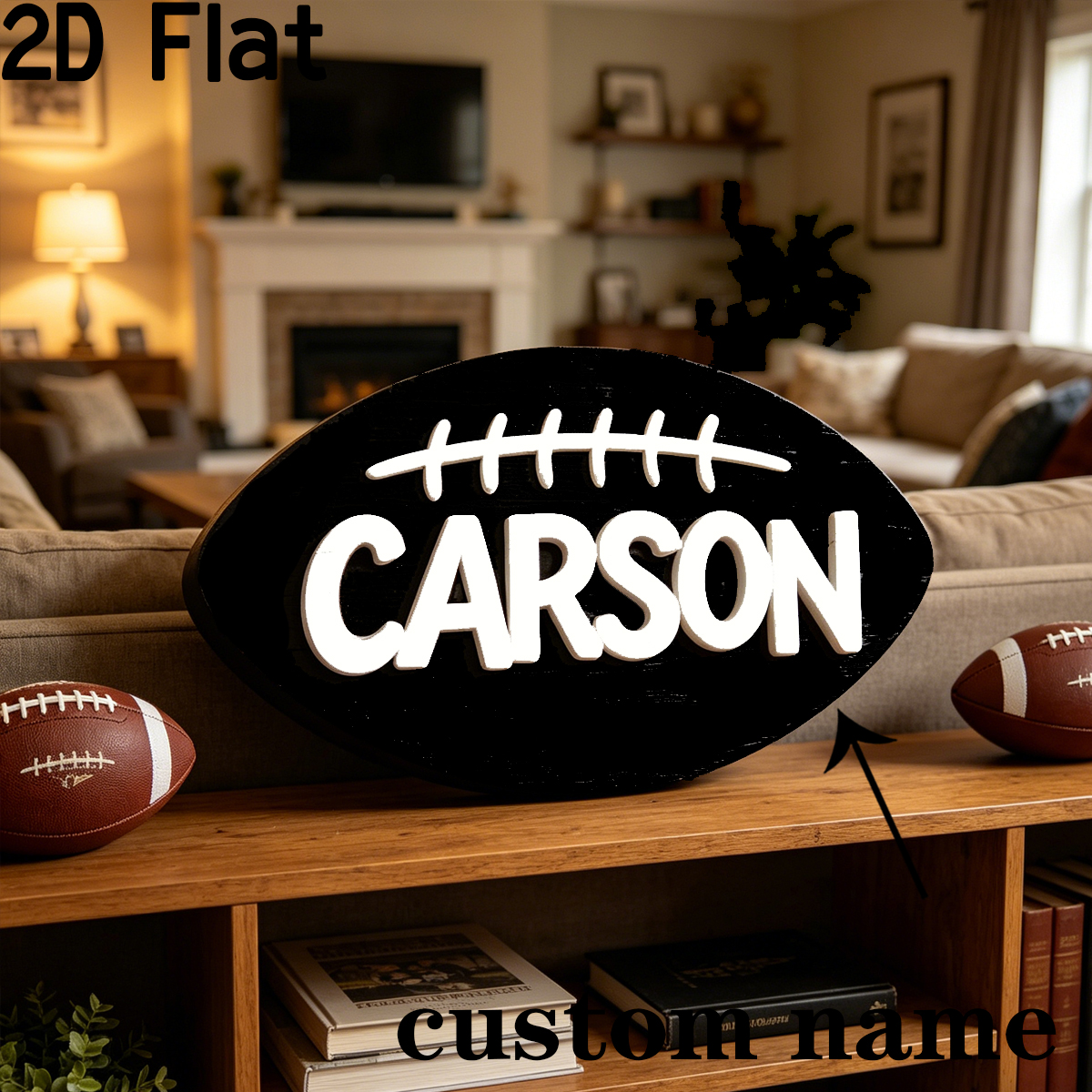 1Pc Custom Baseball Sports Woo - Baby Nursery Office recension och pris