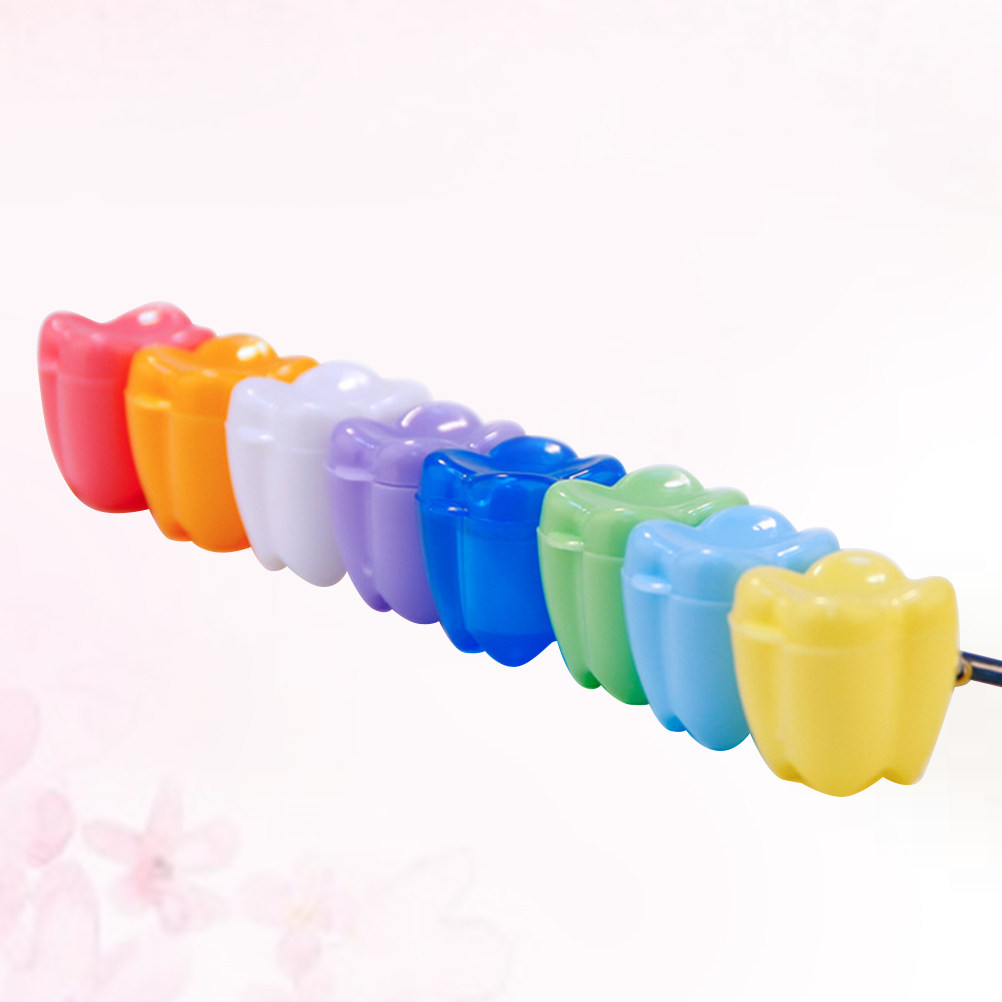 7pcs Baby Teeth Box Tooth Shap - Baby Keepsake Box recension och pris