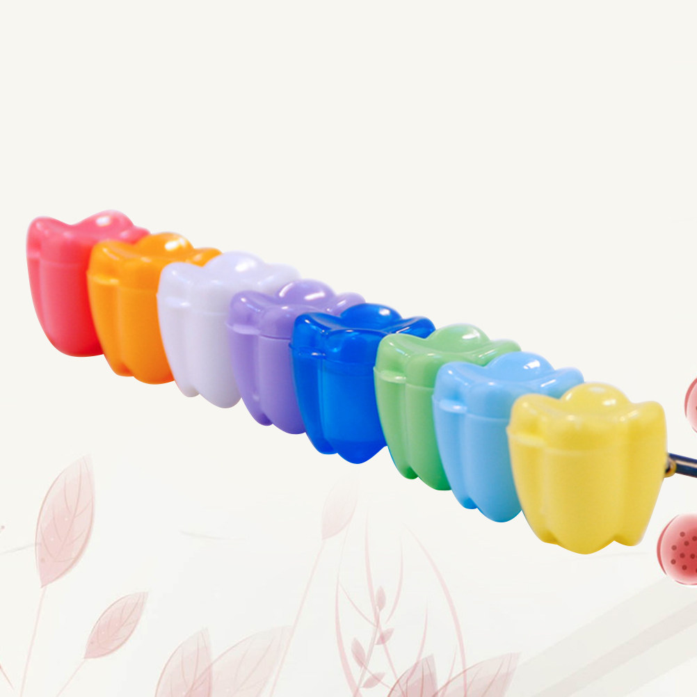 7pcs Baby Teeth Box Tooth Shap - Baby Keepsake Box recension och pris