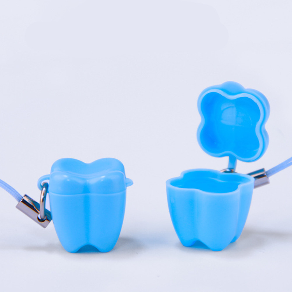 7pcs Baby Teeth Box Tooth Shap - Baby Keepsake Box recension och pris