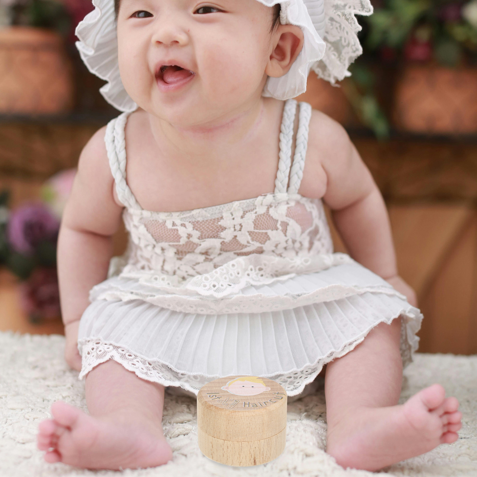 Baby First Haircut Keepsake Bo - Baby Keepsake Box recension och pris