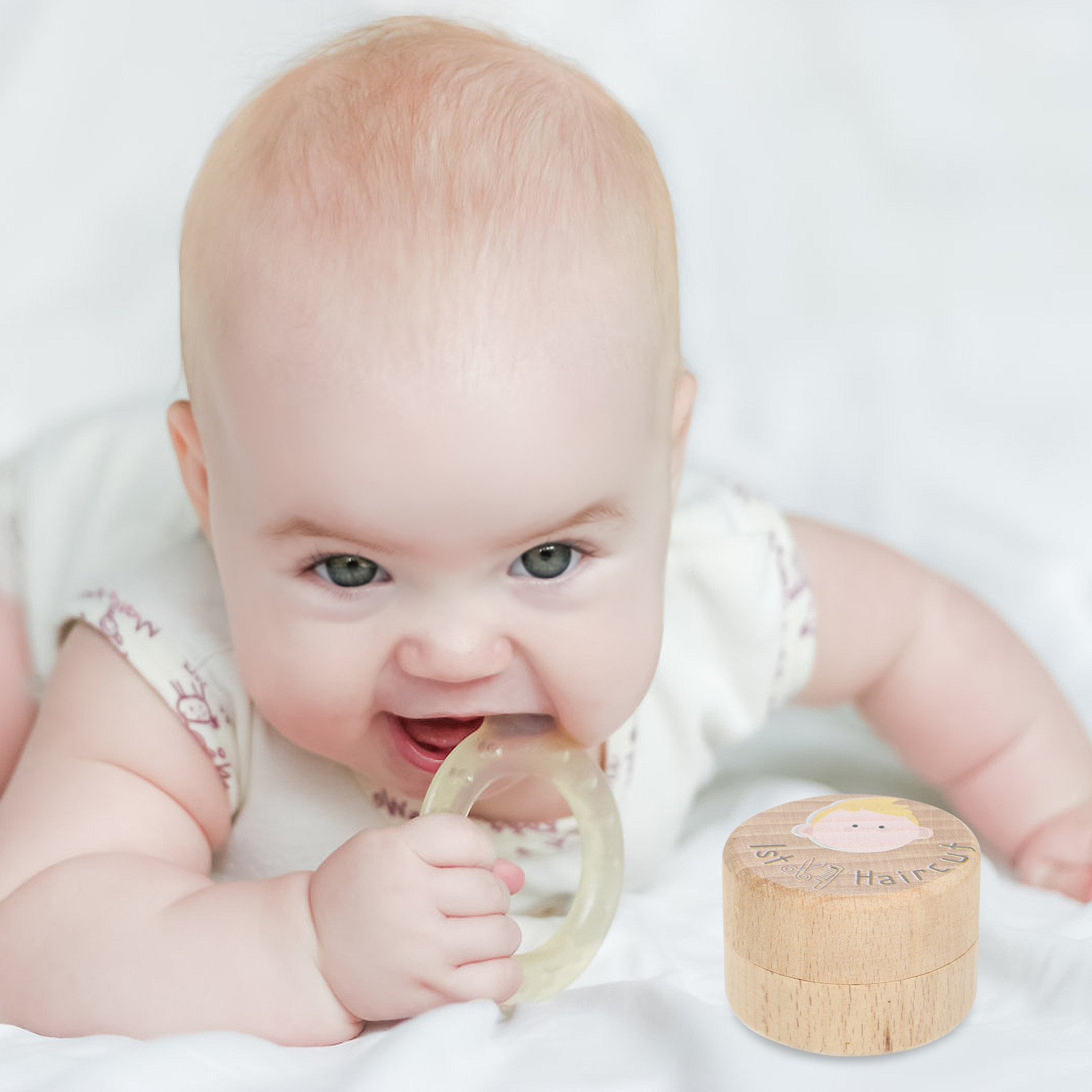Baby First Haircut Keepsake Bo - Baby Keepsake Box recension och pris