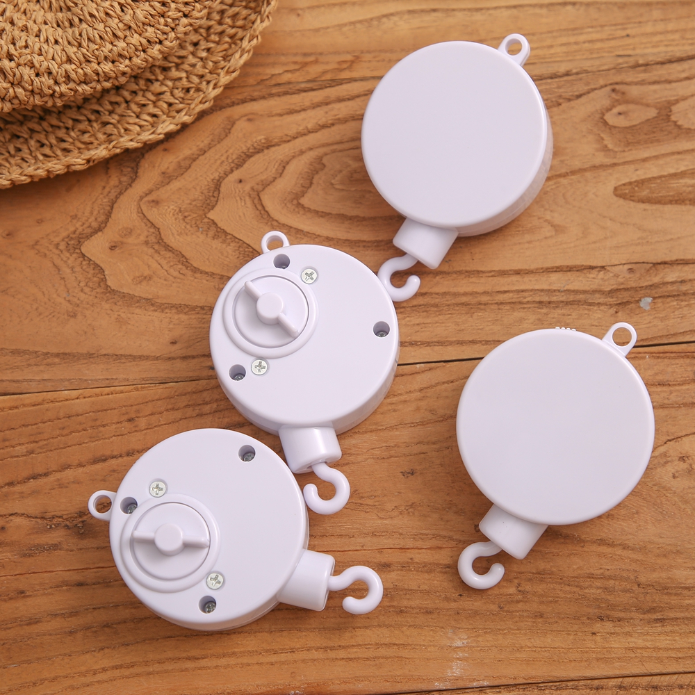 Crib Bell Rotary Music Box wit - Baby Nursery Song recension och pris