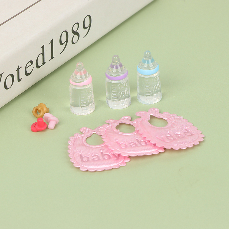 3PCS 1:12 Dolls House Miniatur - Animals Baby Nursery recension och pris