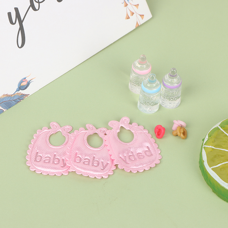 3PCS 1:12 Dolls House Miniatur - Animals Baby Nursery recension och pris