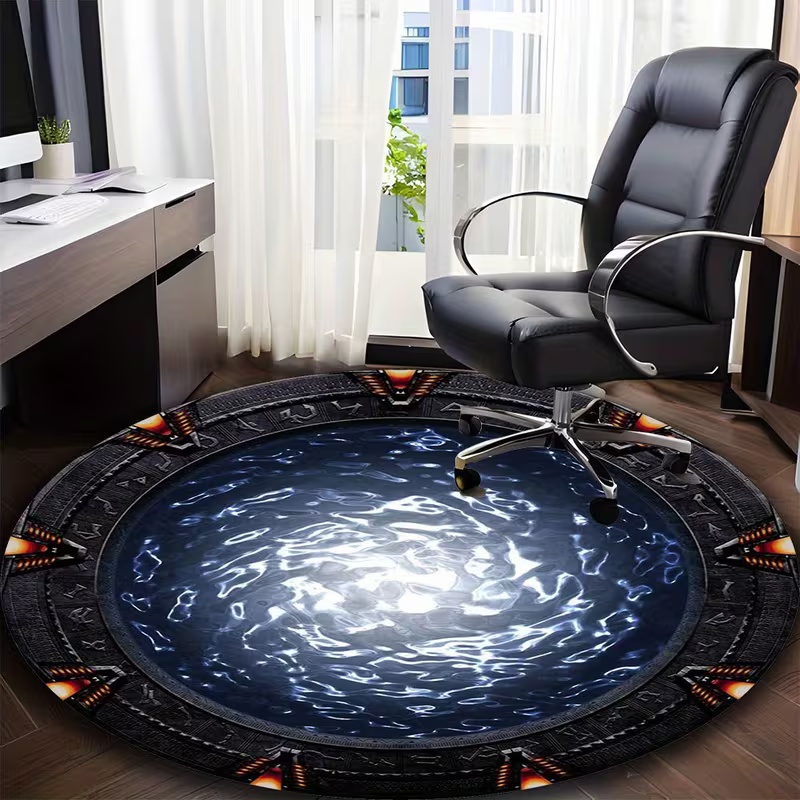Galaxy-Inspired Round Rug Soft - Soft Rug Nursery recension och pris