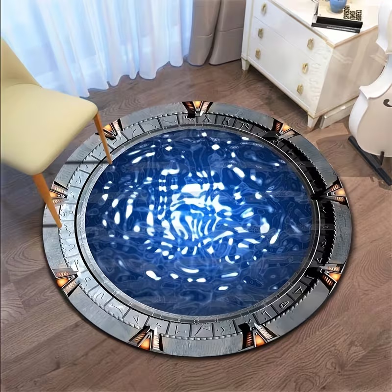 Galaxy-Inspired Round Rug Soft - Soft Rug Nursery recension och pris