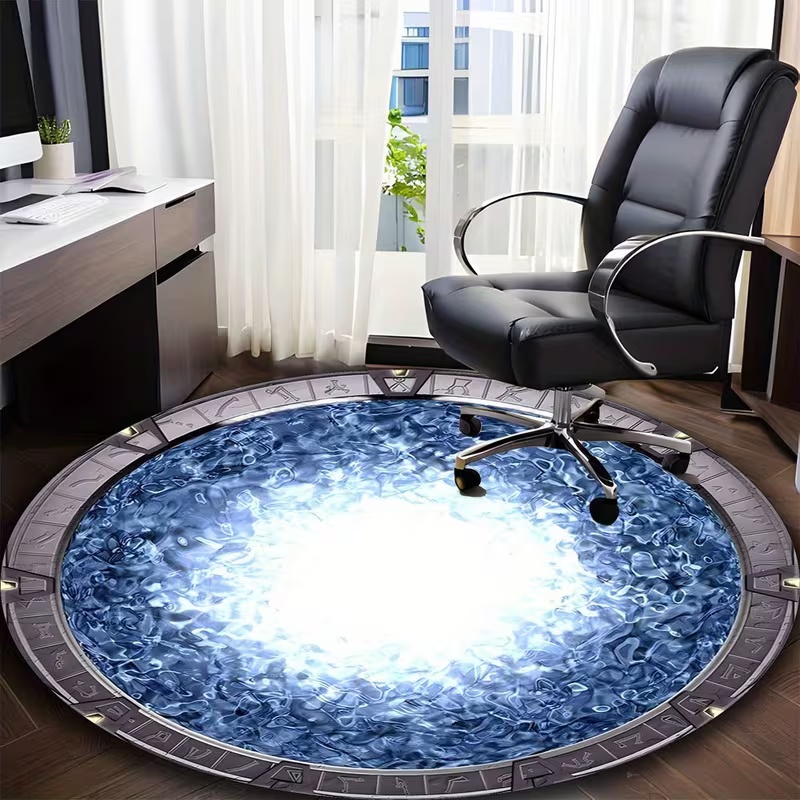 Galaxy-Inspired Round Rug Soft - Soft Rug Nursery recension och pris