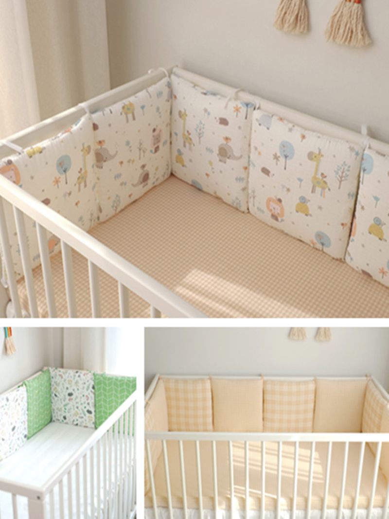 6pcs Baby Bumpers for Crib 30x - Baby Nursery Bedding Sets recension och pris