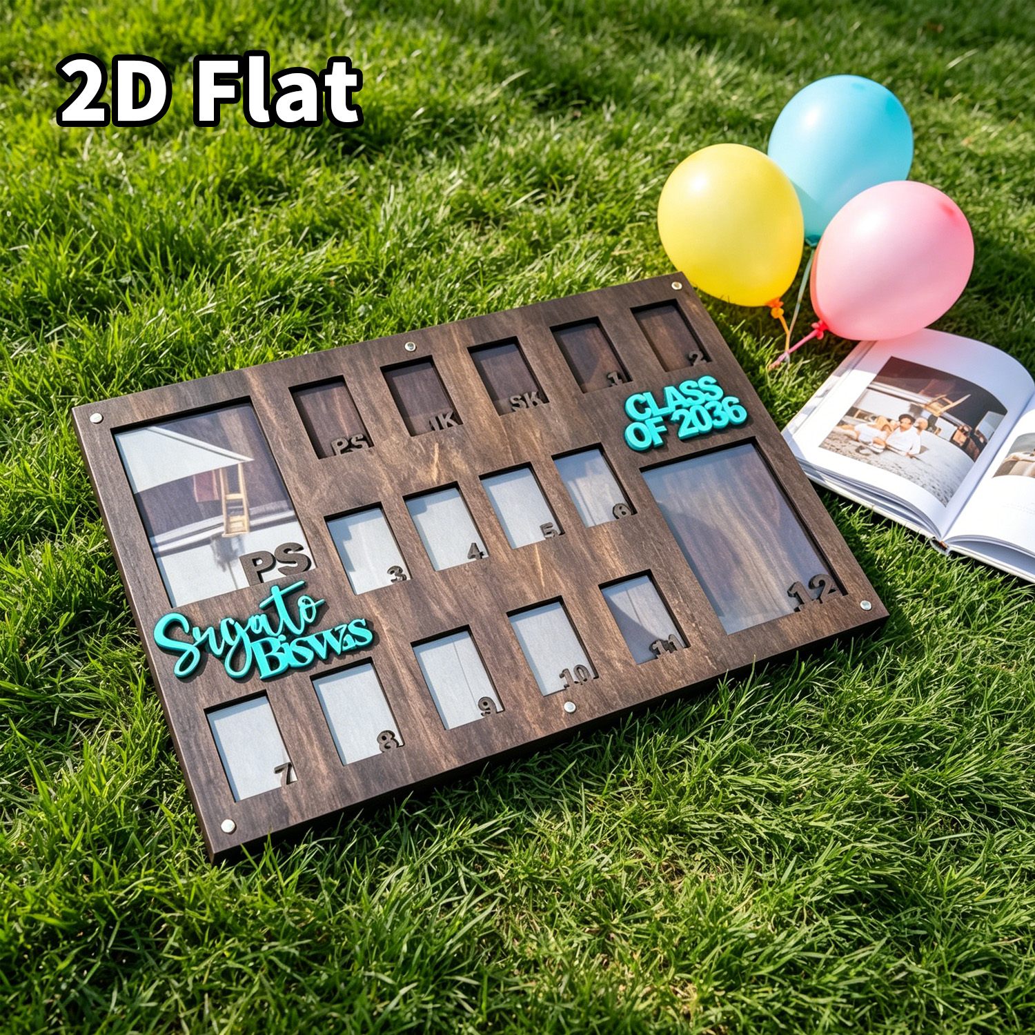 1Pc Custom Grade Photo Frame W - Baby Nursery Office recension och pris