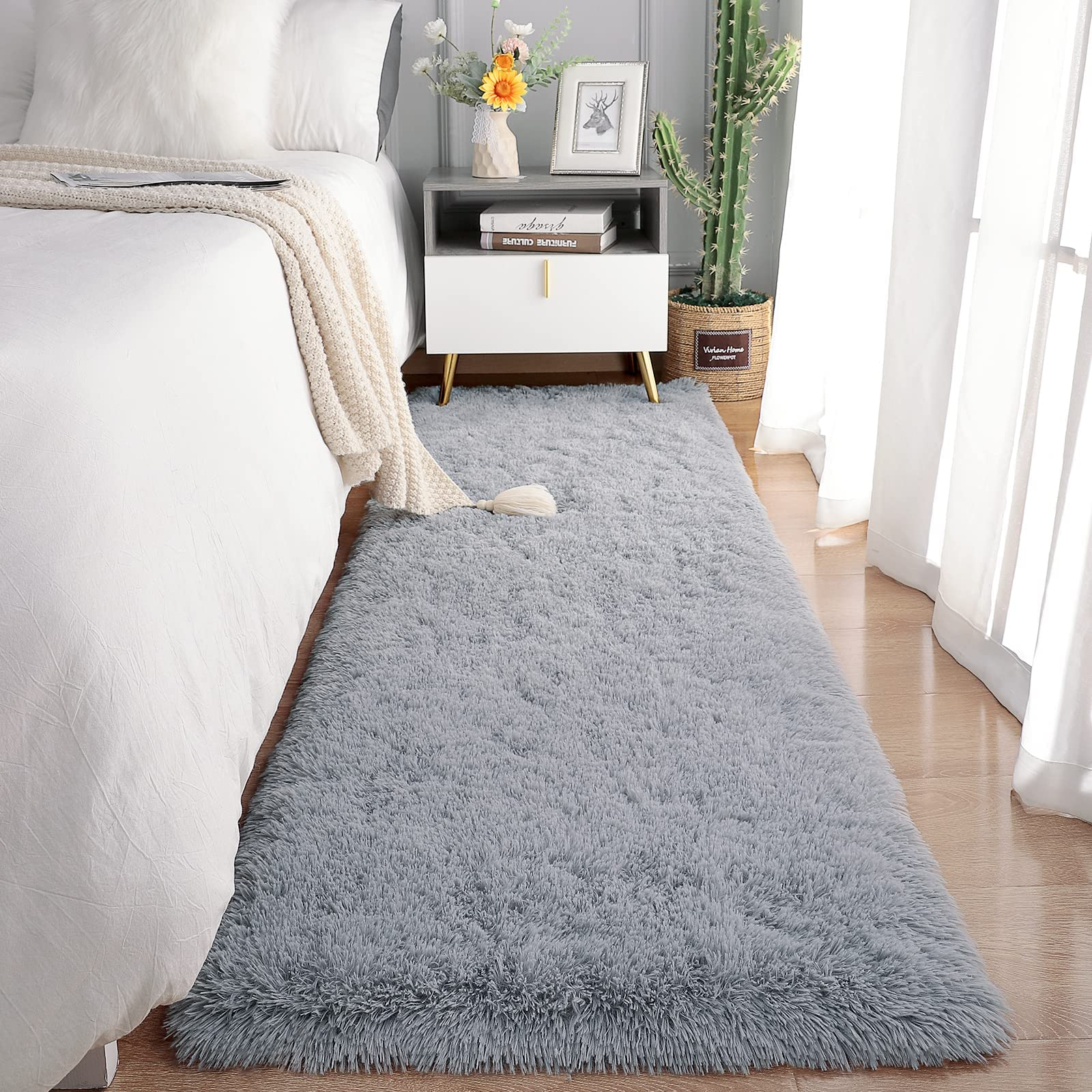 VIKAMA Soft Running Rug, Plush - Soft Rug Nursery recension och pris