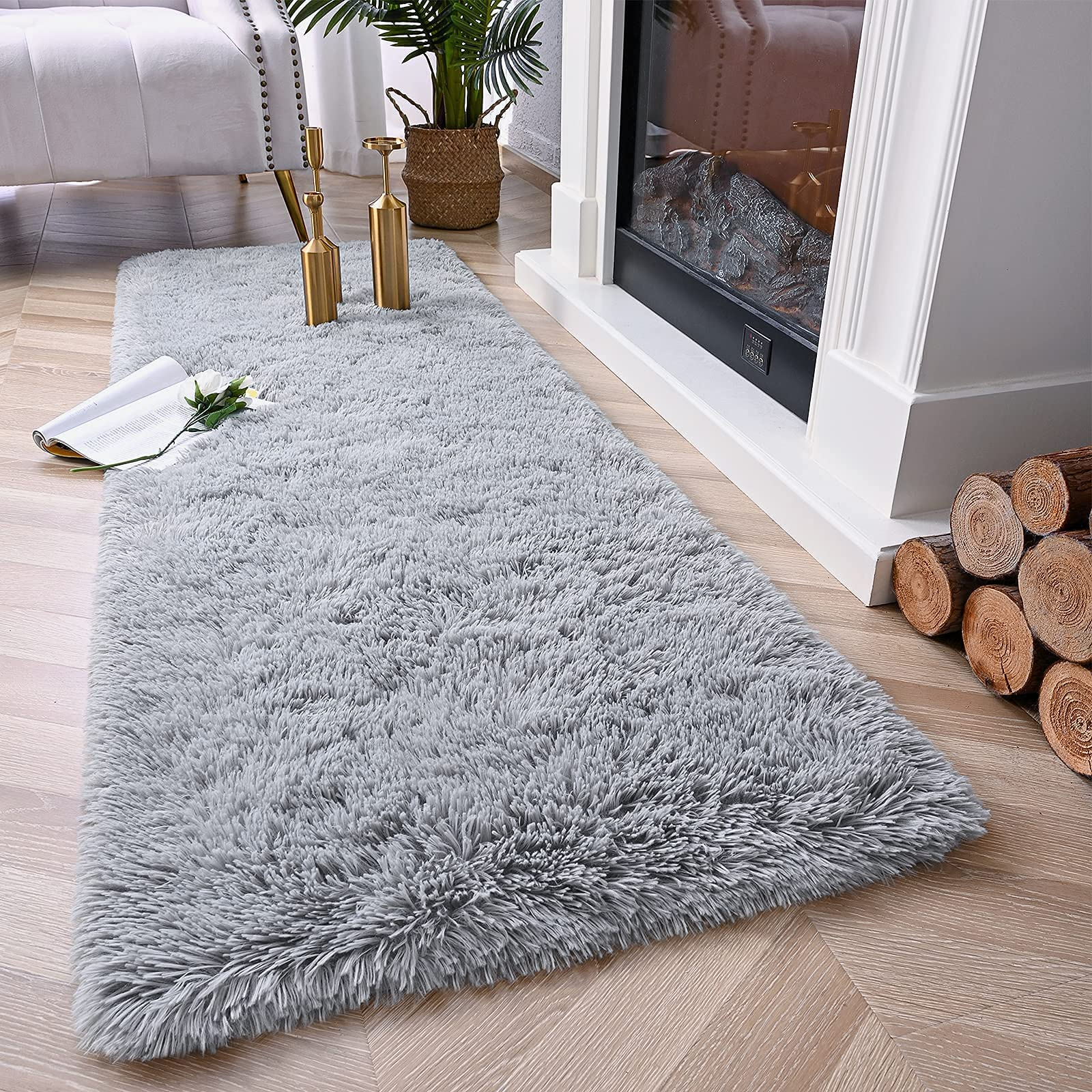 VIKAMA Soft Running Rug, Plush - Soft Rug Nursery recension och pris