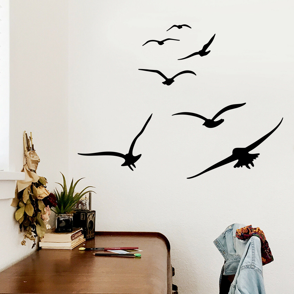 7Pcs Set of Seabirds Animal Wa - Baby Nursery Furniture Sets recension och pris