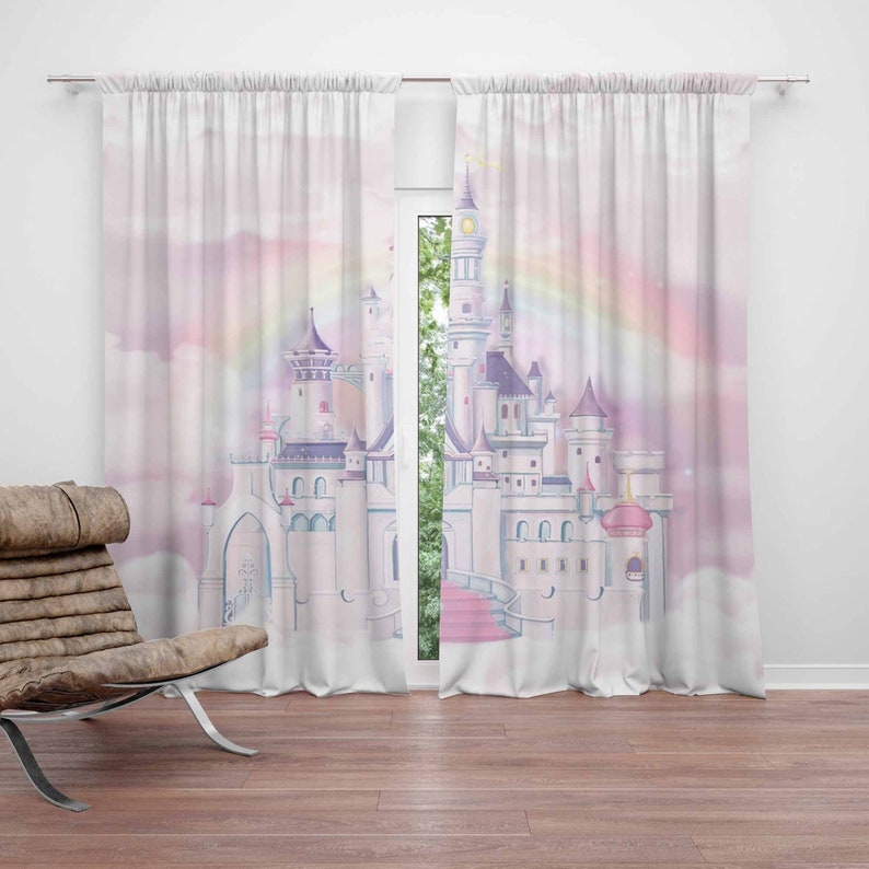 Princess Castle Nursery Curtai - Blackout Curtain Nursery recension och pris