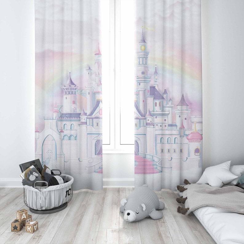 Princess Castle Nursery Curtai - Blackout Curtain Nursery recension och pris