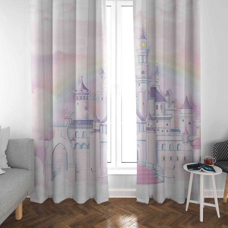 Princess Castle Nursery Curtai - Blackout Curtain Nursery recension och pris