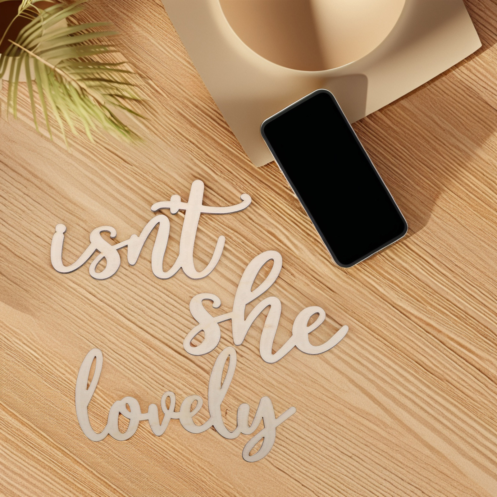 Wood Sign Wooden Wall Sticker  - Baby Nursery Room recension och pris