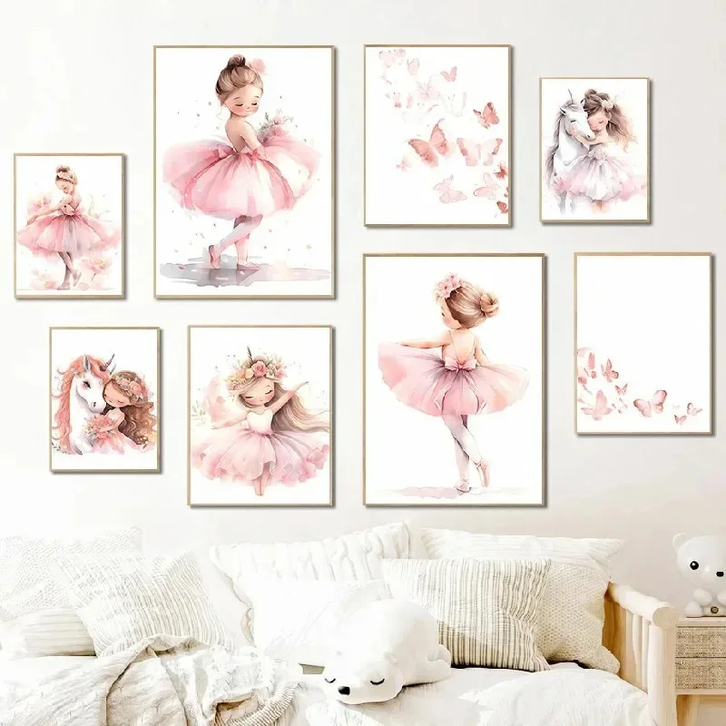 2026 Pink Ballerina Girl Unico - Baby Unicorn Nursery recension och pris