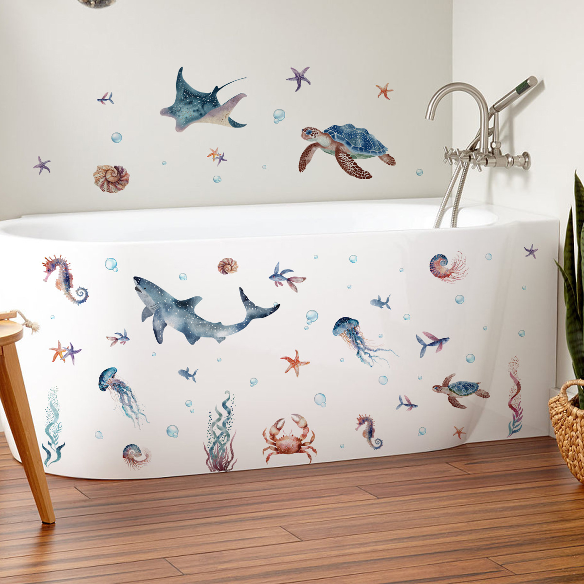 Under The Sea Marine Life Wall - Baby Nursery Under The Sea recension och pris