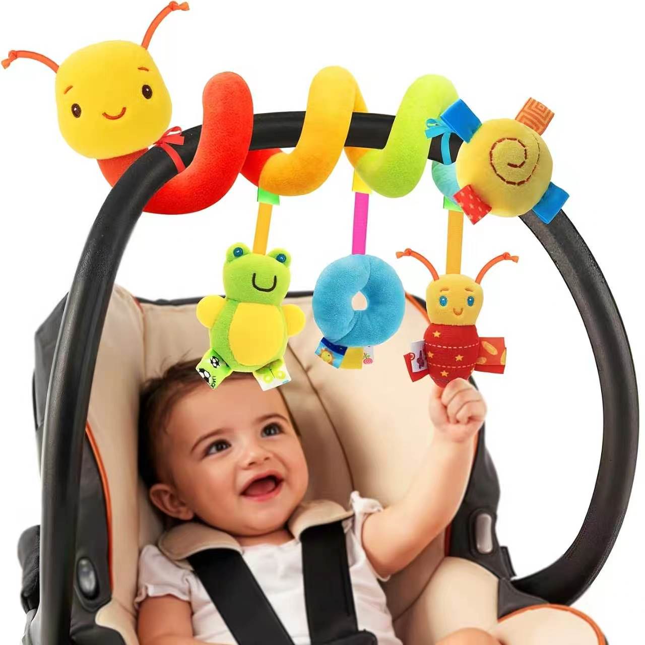 Cute Bee Hanging Toy for Baby  - Animals Baby Nursery recension och pris
