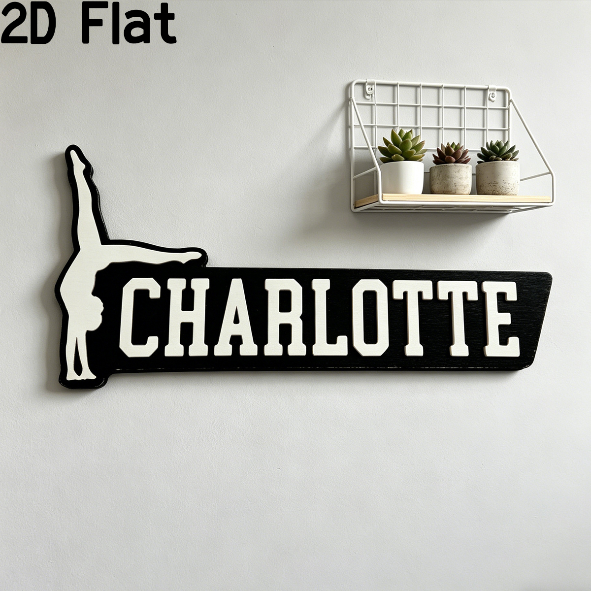 1Pc Custom Sports GYM Style Wo - Baby Nursery Office recension och pris