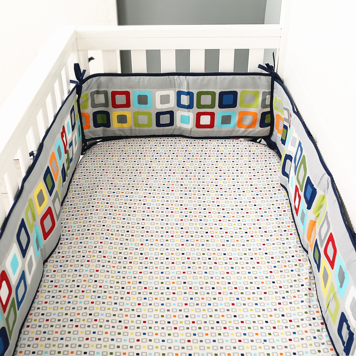 7Pcs Crib Bedding Set baby bed - Baby Nursery Bedding Sets recension och pris