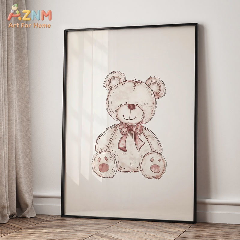 AZNM Vintage Baby Toy Canvas W - Baby Nursery Vintage recension och pris
