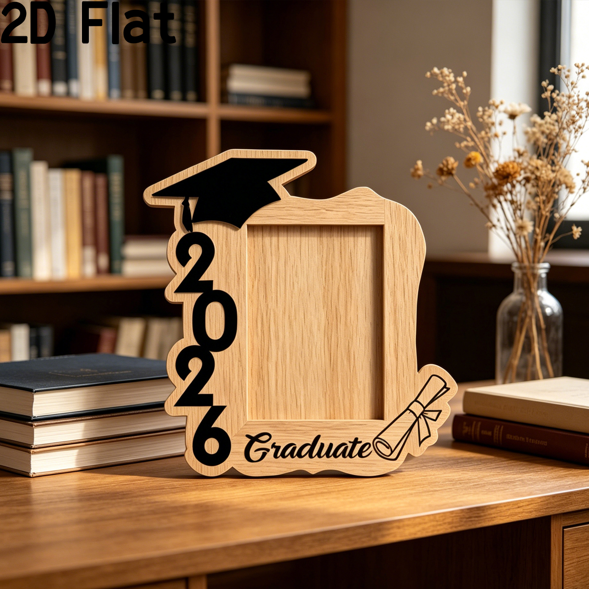 1Pc Custom Creative Wooden Pho - Baby Nursery Office recension och pris