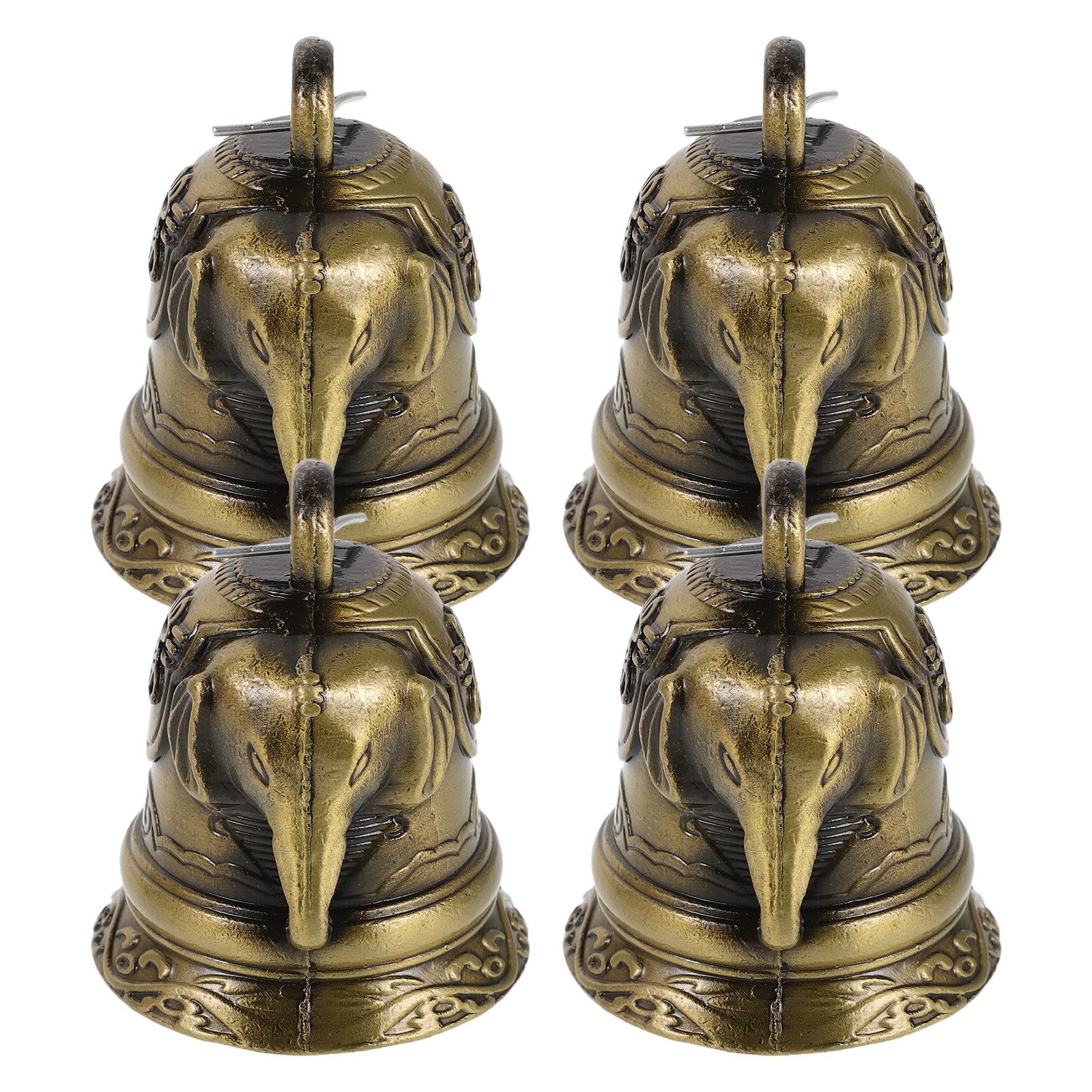 4Pcs Vintage Elephant Bell All - Baby Nursery Vintage recension och pris