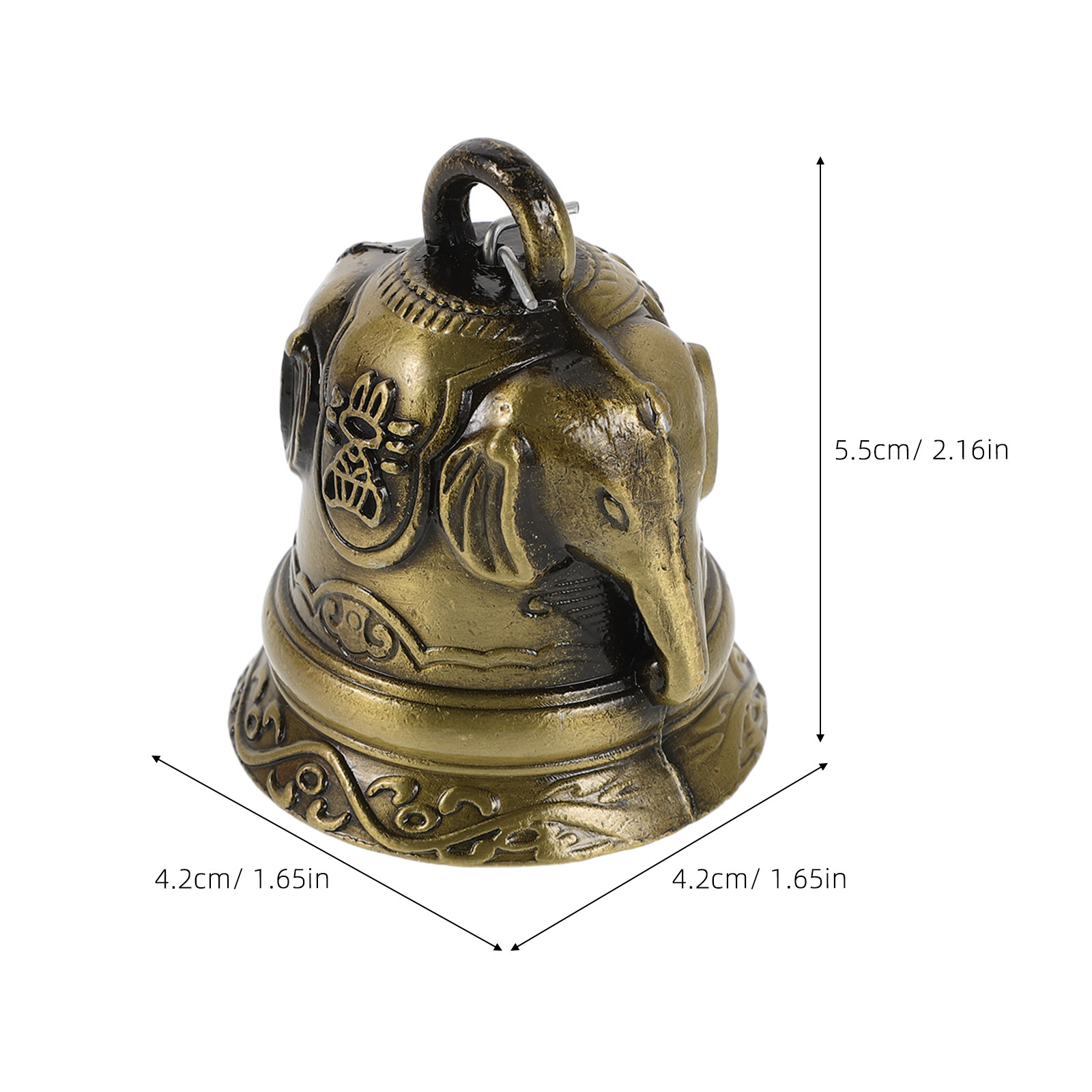4Pcs Vintage Elephant Bell All - Baby Nursery Vintage recension och pris